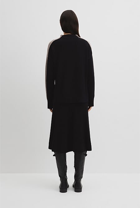Lounge Contrast Knit