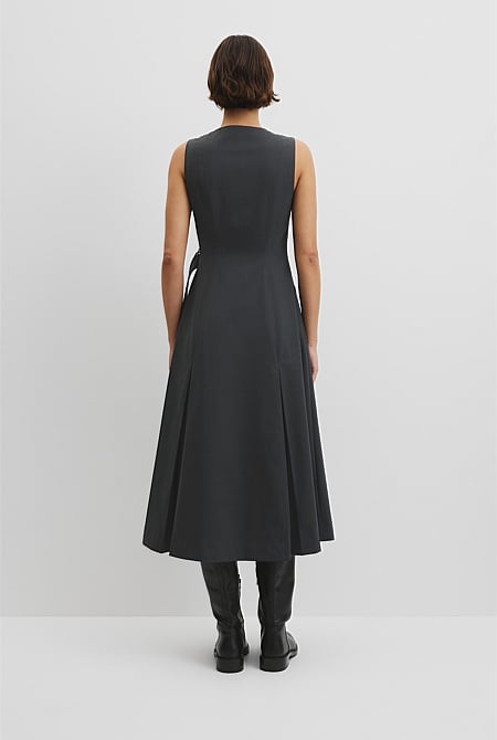 Wool Wrap Dress
