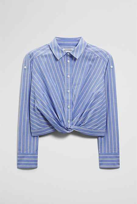Twist Crop Shirt