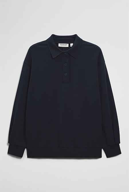 Australian Cotton Polo Sweat
