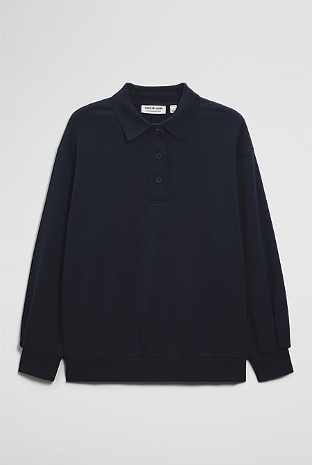 Australian Cotton Polo Sweat
