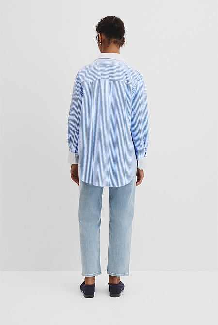 Dolman Striped Shirt