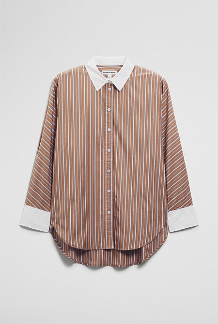 Dolman Striped Shirt