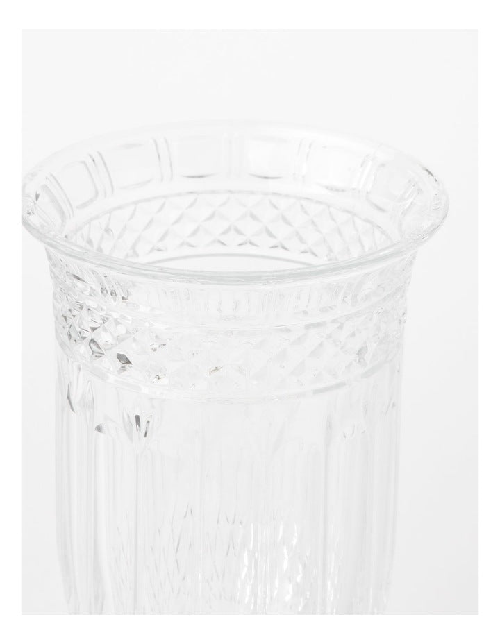 Alcot Glass Vessel Large 32cm in Clear