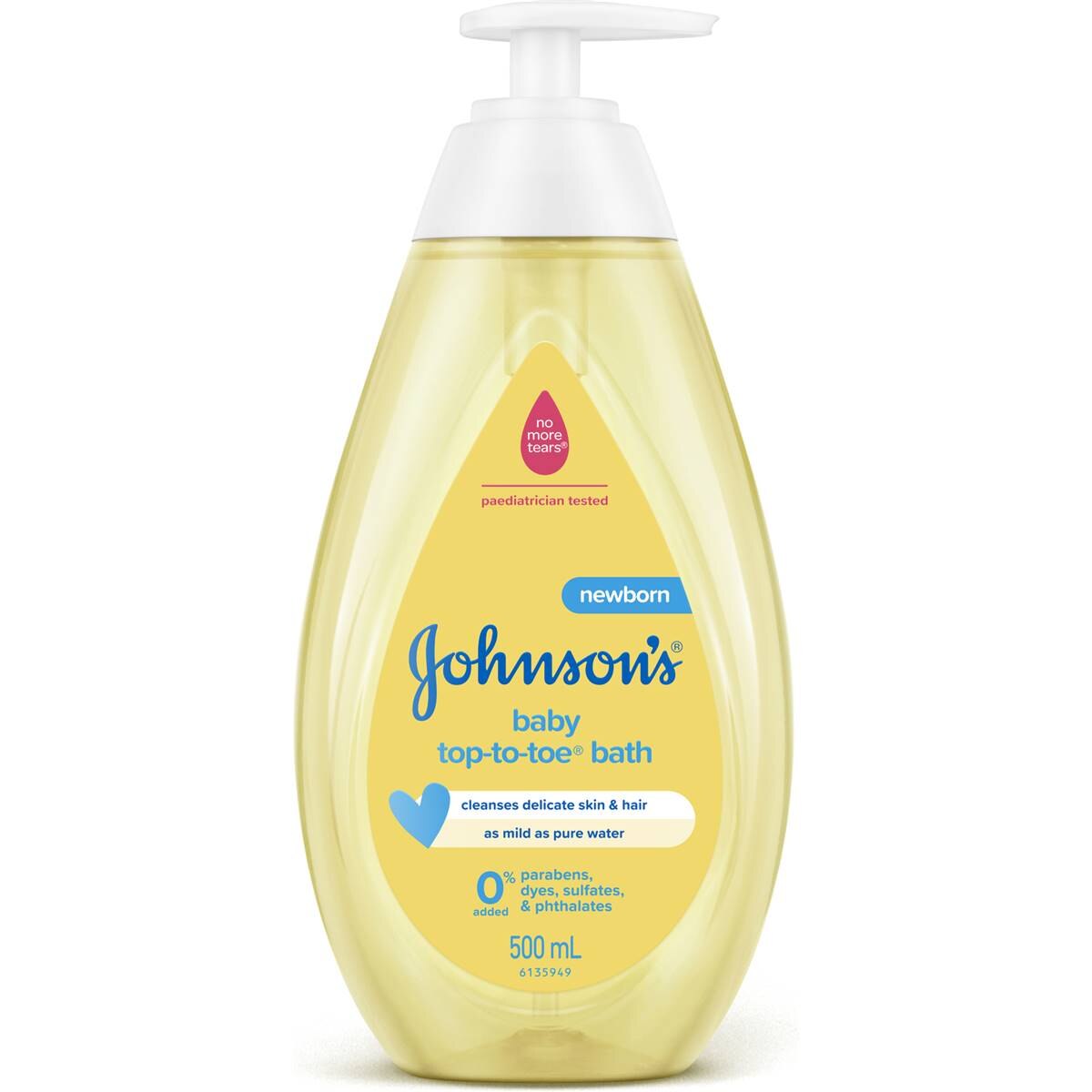 Johnson's Top-To-Toe Baby Bath 500ml