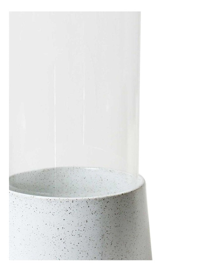 Portsea Chimney Small 21cm in White Speckle