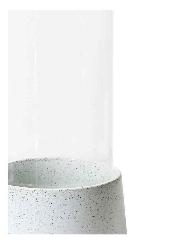 Portsea Chimney Medium 25.5cm in White Speckle