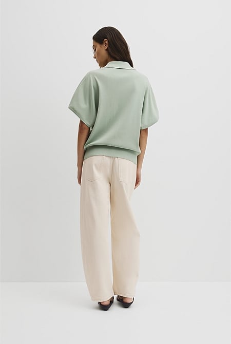 Compact Knit Polo