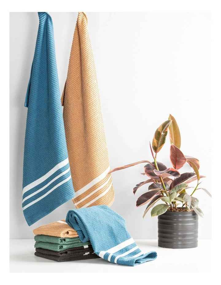 Terry Kitchen Towel 2 Pack in Green