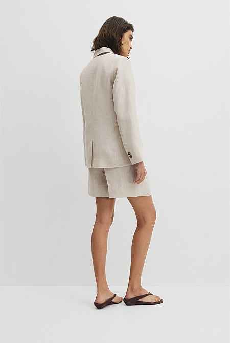 Linen Relaxed Blazer