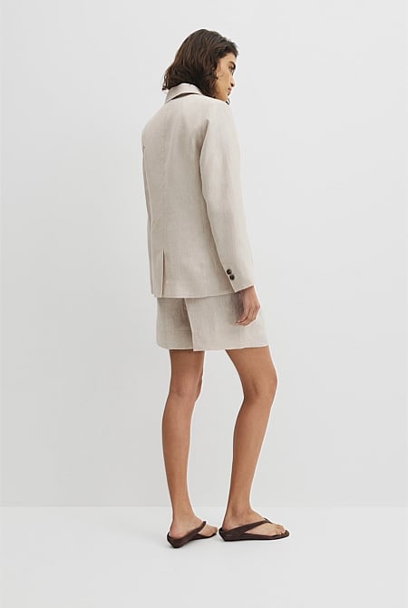 Linen Relaxed Blazer