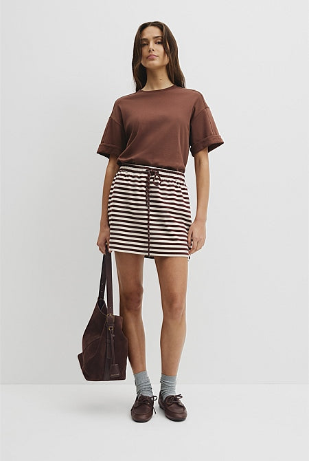 Cuff Sleeve T-Shirt
