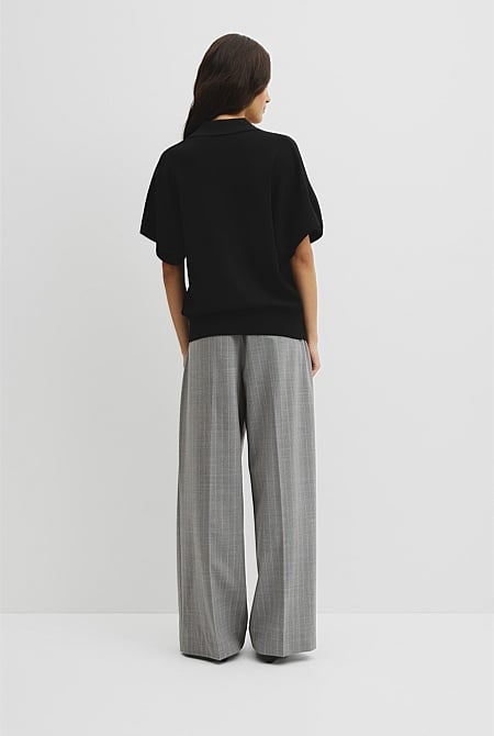 Compact Knit Polo
