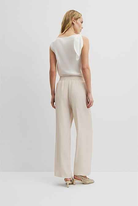 Panel Pull On Pant