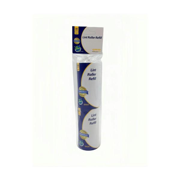 KORBOND LINT ROLLER REFILL 90 SHEETS
