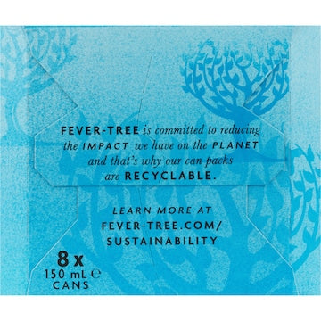Fever-Tree Mediterranean Tonic Cans 150mL x 8 pack