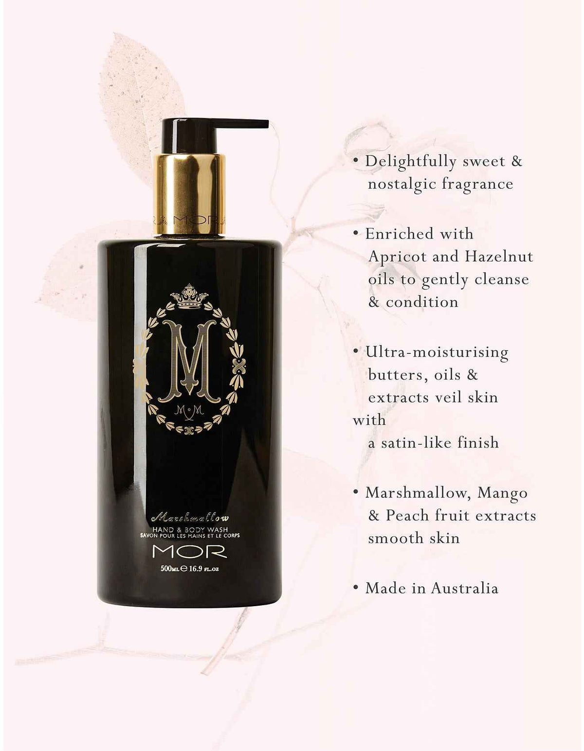 Hand & Body WASH 500ml MARSHMALLOW