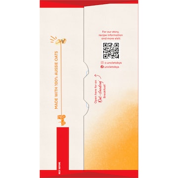 Uncle Tobys Oats Quick Sachets Family Pack Creamy Honey Porridge 700g
