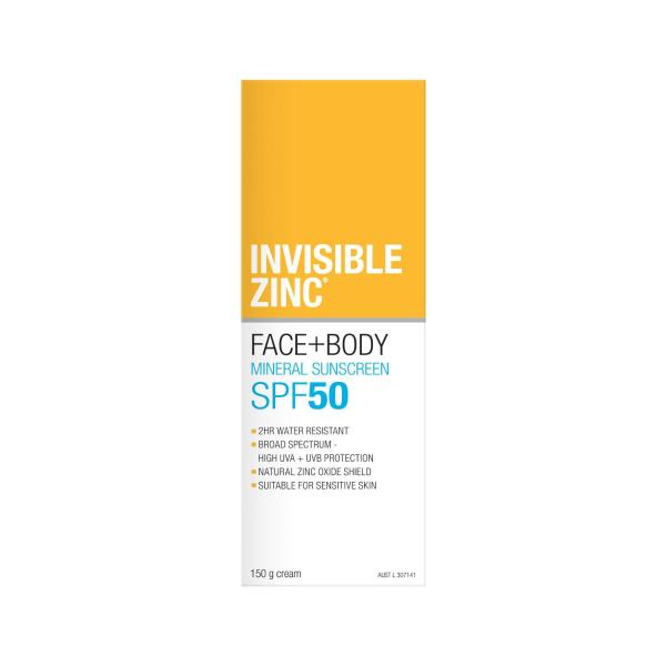 Face & Body SPF 50 Sunscreen