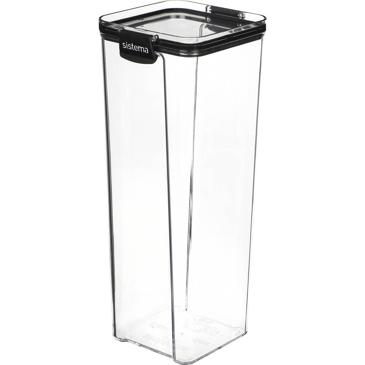 Sistema Ultra Clear Tritan Square Large 1.9l Each