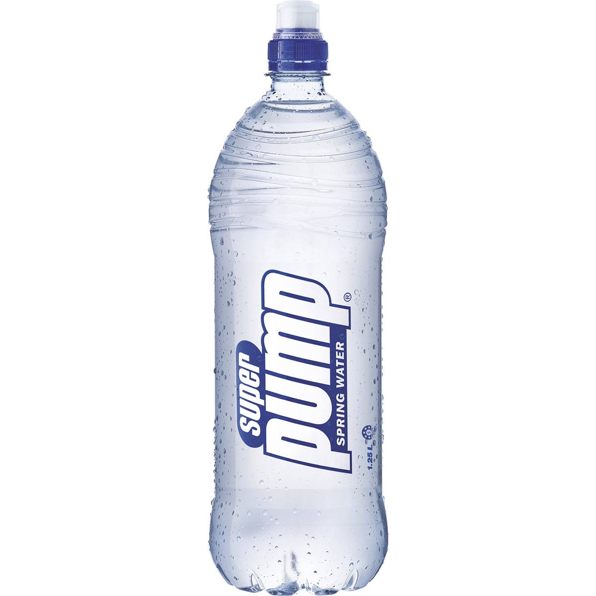 Pump Spring Water Bottle 1.25l