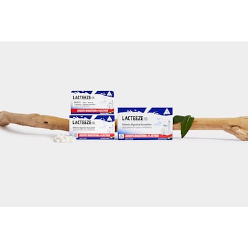 Lacteeze Chewable Tablets Mild Mint Flavour 10 pack