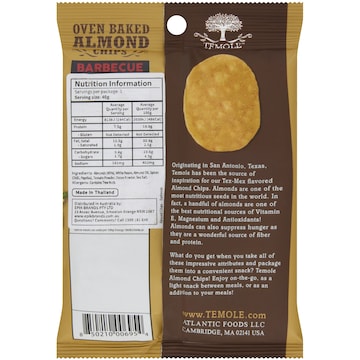 Temole Almond Chips BBQ 40g