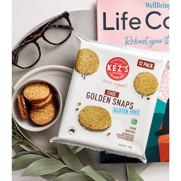 Kez's Kitchen Choc Golden Snaps 150g