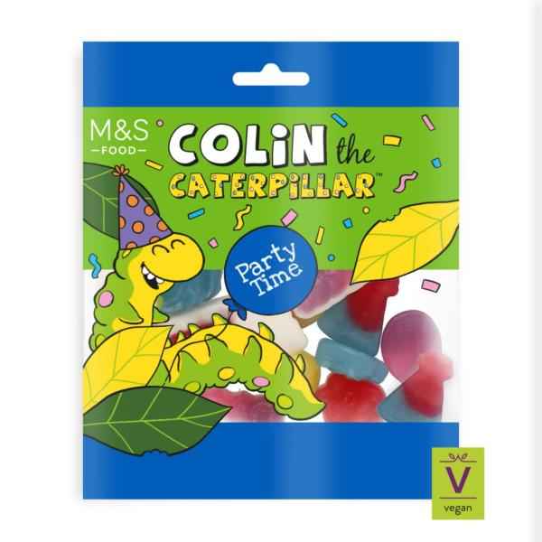 M&S COLIN THE CATERPILLAR PARTY TIME 170GM