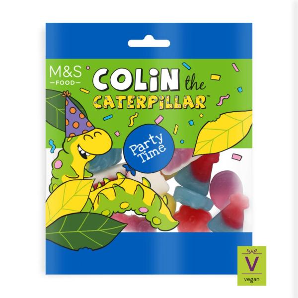 M&S COLIN THE CATERPILLAR PARTY TIME 170GM