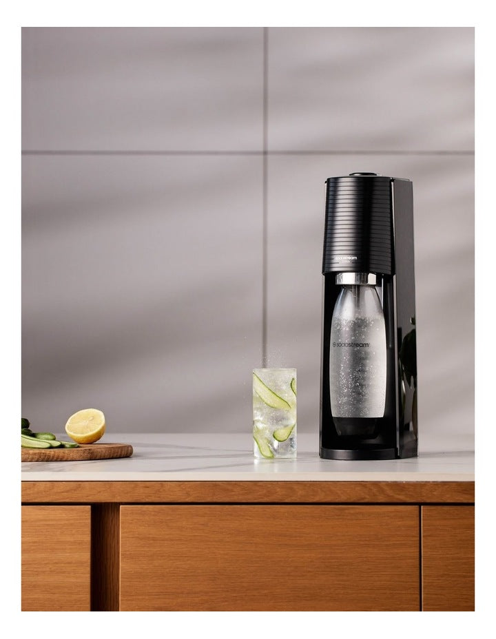 E-Terra Sparkling Water Maker in Black