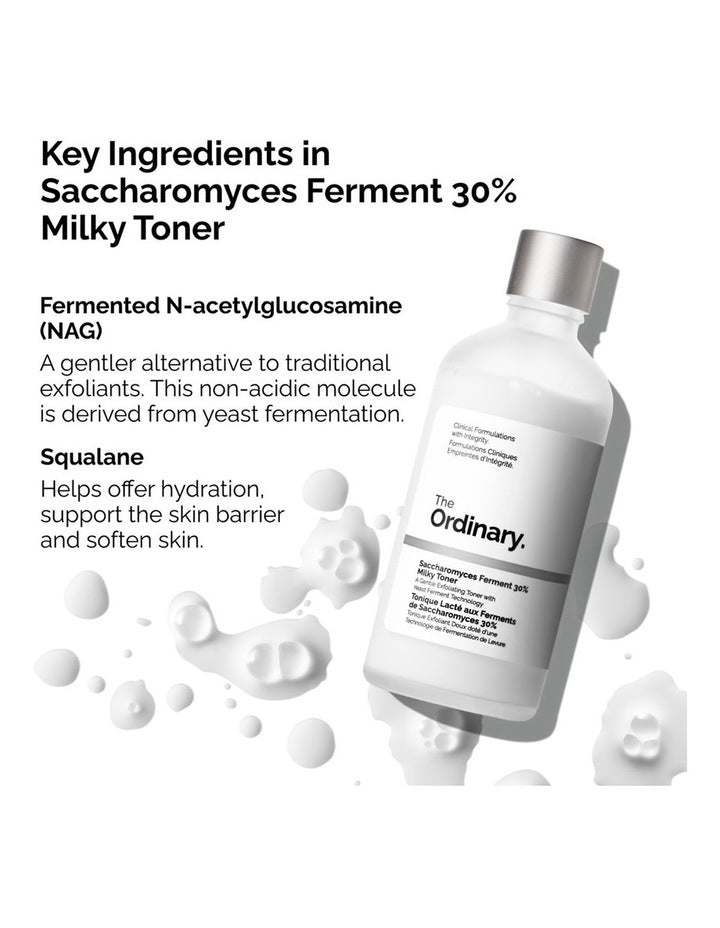 Saccharomyces Ferment 30% Milky Toner