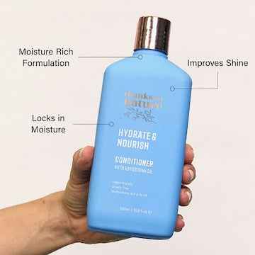 Thanks To Nature Hydrate & Nourish Conditioner Abyssinian Oil For Dry Hair 500mL