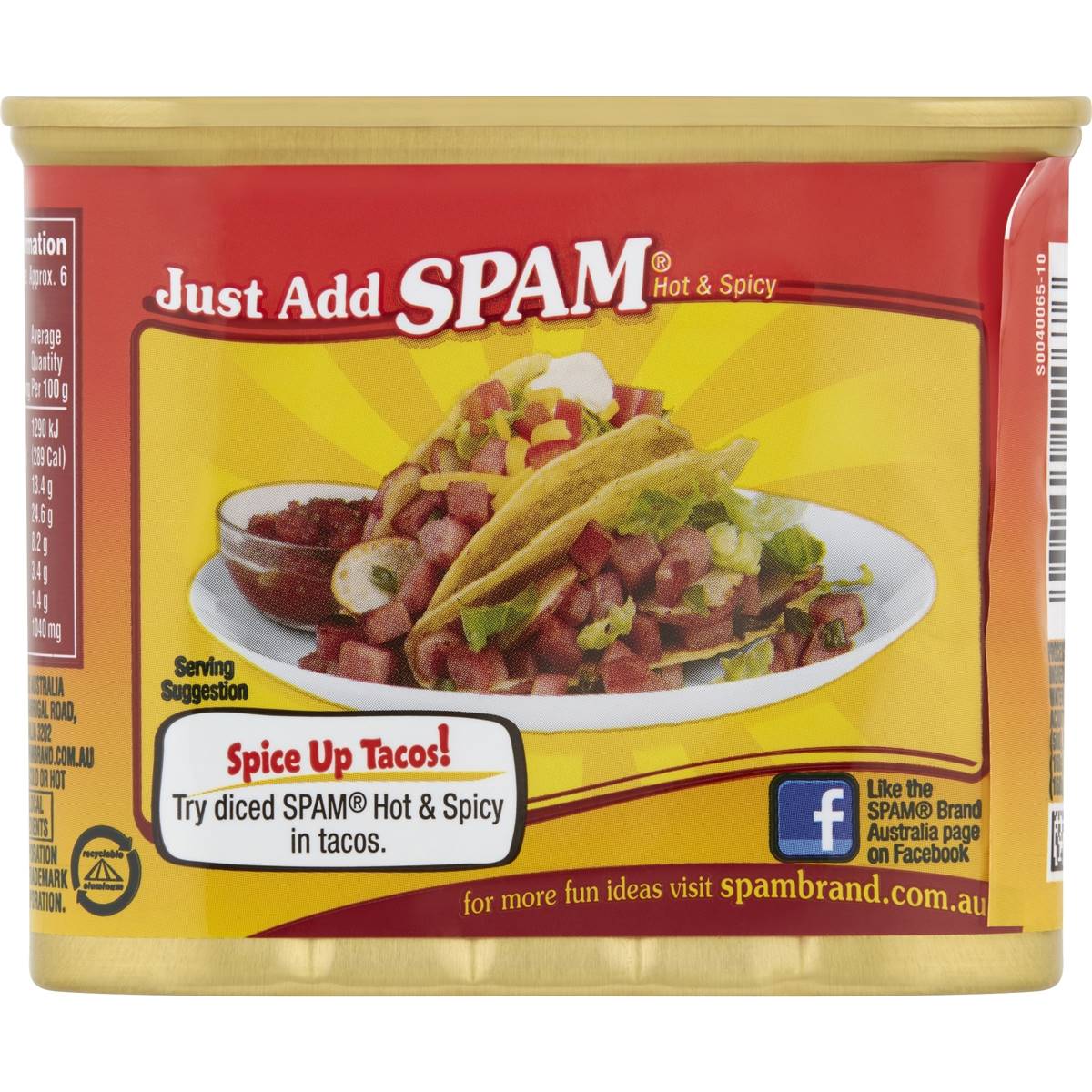 Spam Ham Hot & Spicy 340g