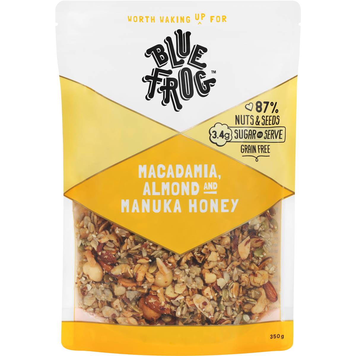 Blue Frog Macadamia, Almond & Manuka Honey Muesli 350g