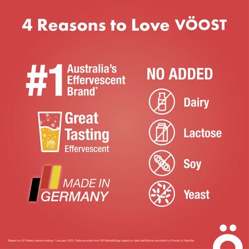 VOOST Effervescent Mega B Complex Tablets 20 pack