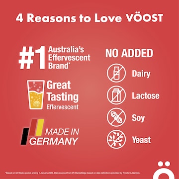VOOST Effervescent Mega B Complex Tablets 20 pack