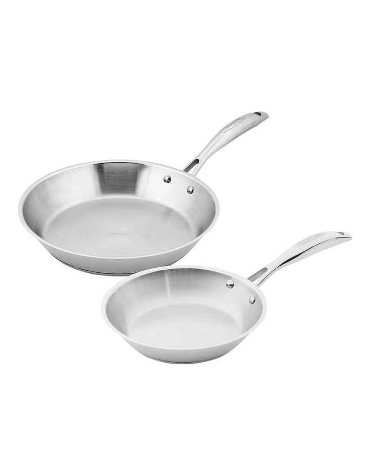 Frypan Set 2 Piece in Silver