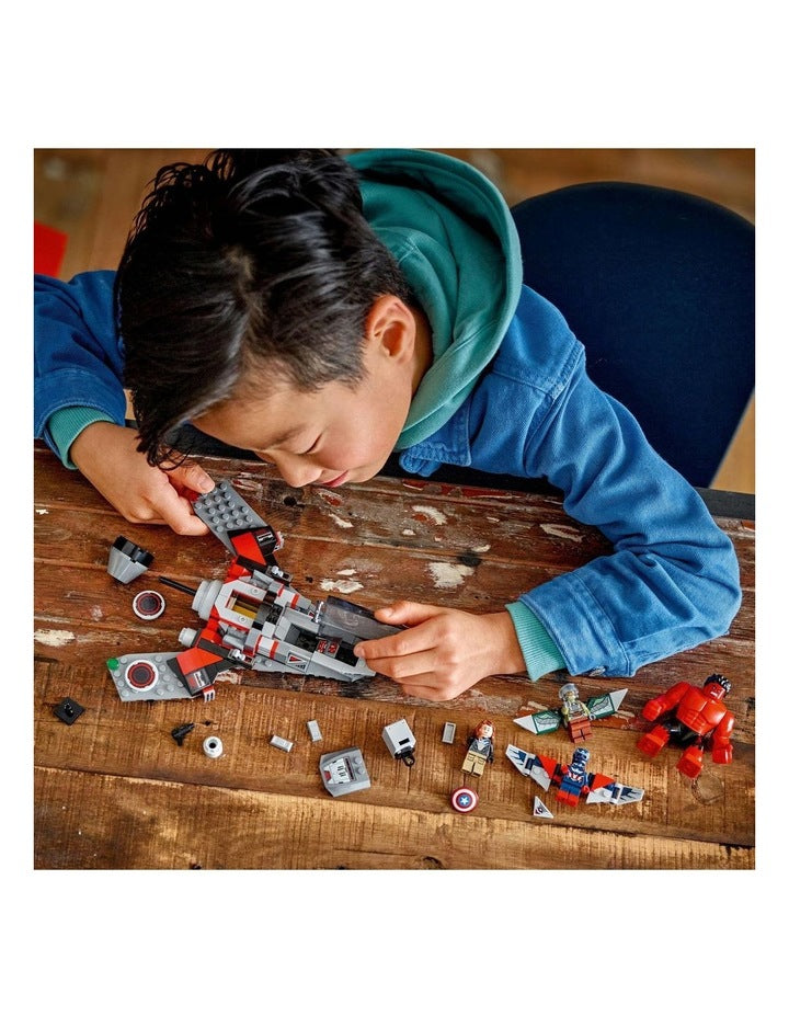 Super Heroes Captain America Vs. Red Hulk Battle 76292