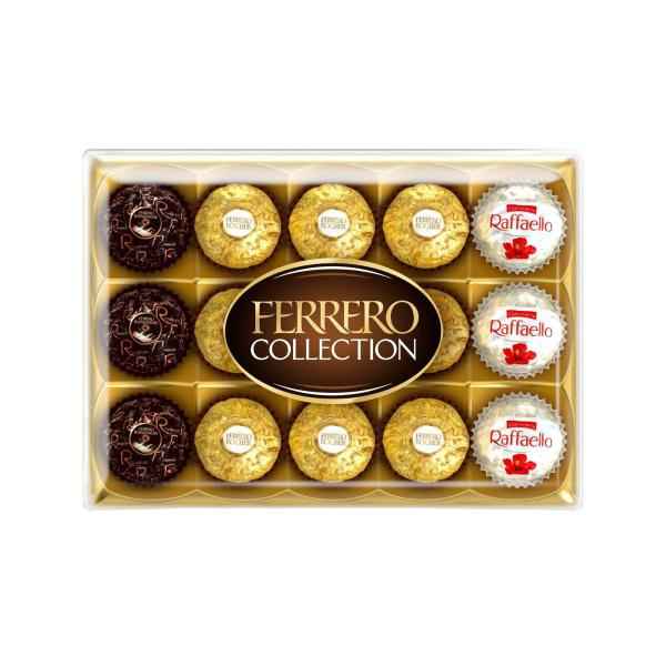 Collection Rocher Raffaello Rondnoir Chocolate Gift Box 15 Pack