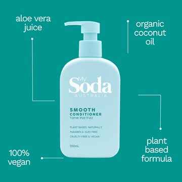 My Soda Smooth & Silky Conditioner For Frizz Prone Hair 350mL