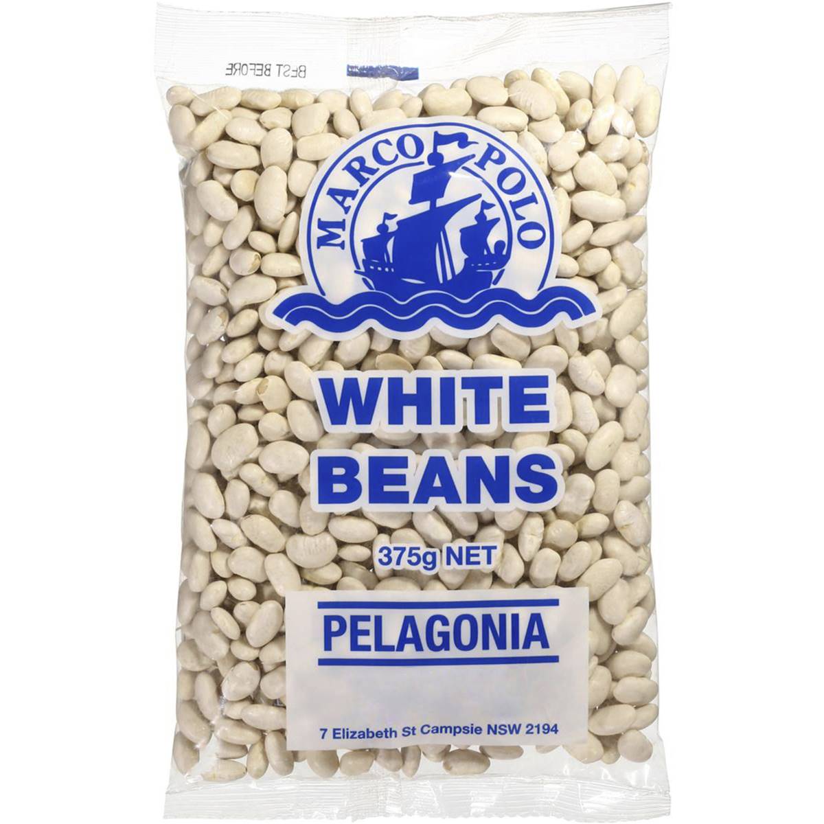 Marco Polo European Foods White Beans 375g