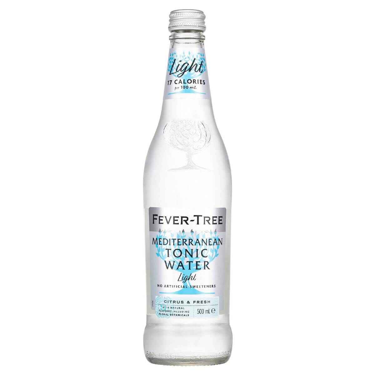 Fever-Tree Refreshingly Light Premium Mediterranean Tonic Water 500mL