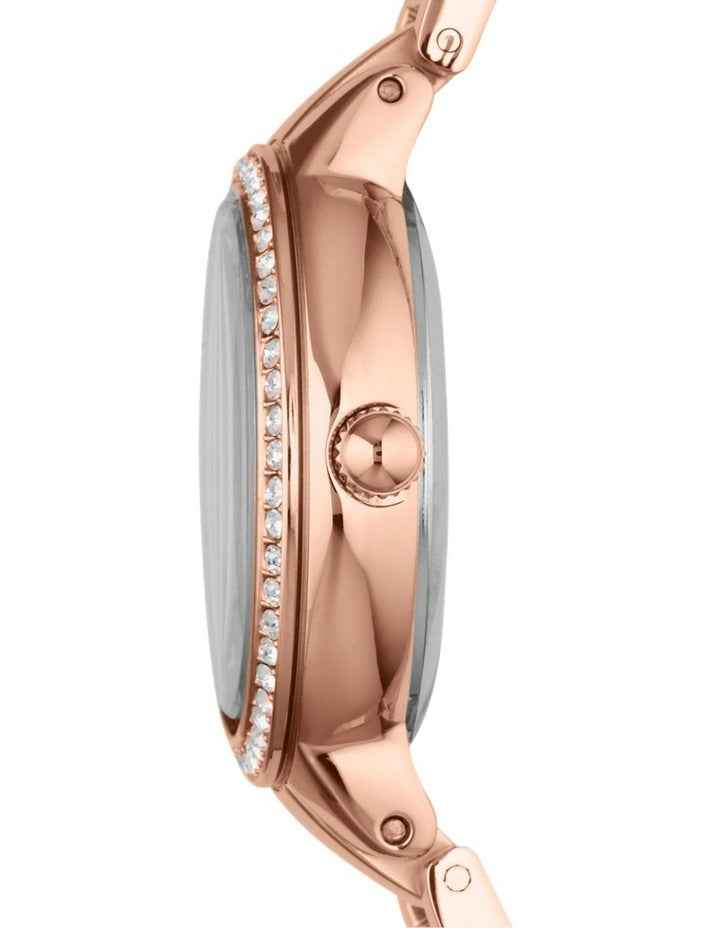 Virginia Rose Gold Stainless Steel Dress Watch ES3284