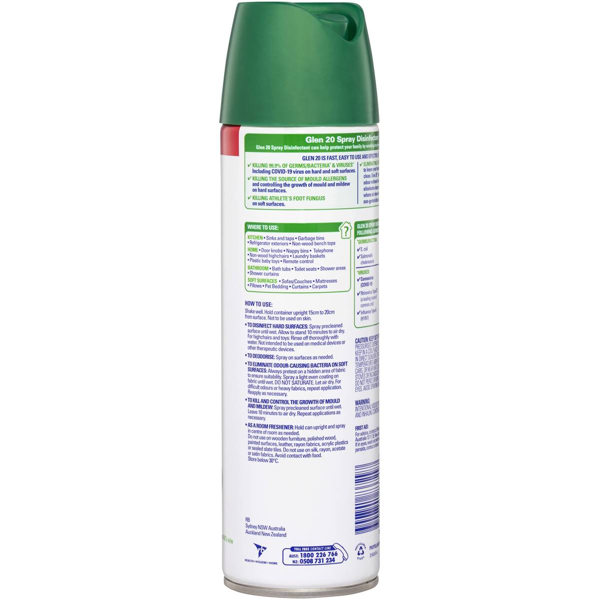 Glen 20 All-In-One Original Disinfectant Spray 375g