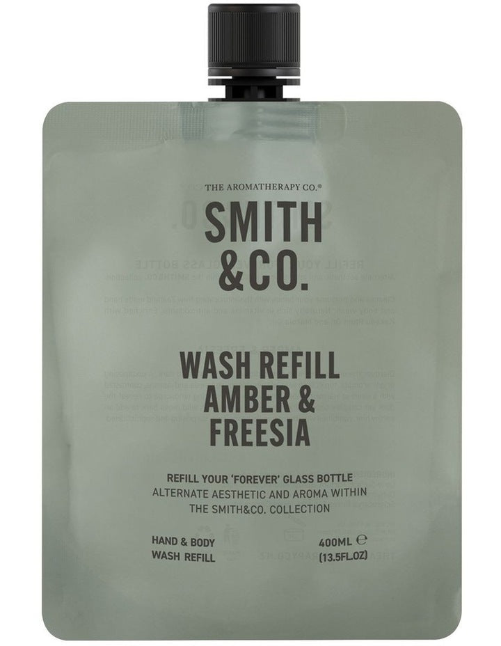Amber & Freesia Hand & Body Wash Refill 400ml