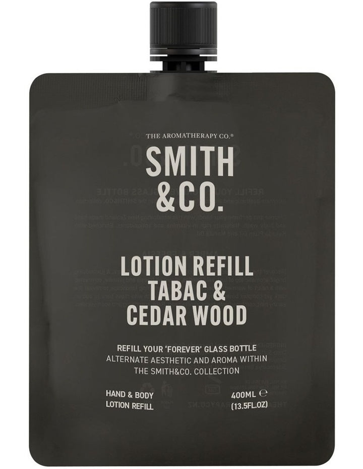 Tabac & Cedarwood Hand & Body Lotion Refill 400ml