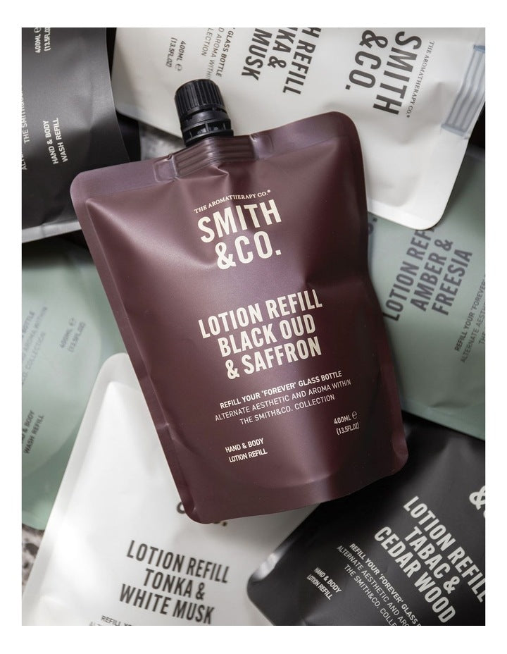 Tabac & Cedarwood Hand & Body Lotion Refill 400ml