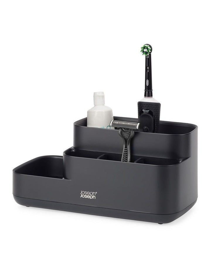 Easy Store Bathroom Caddy in Black