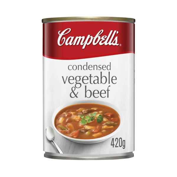 Condensed Soup Can Vegetable Beef